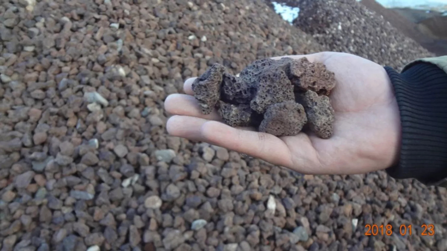 Reinforcement of building with pumice stone in earthquake prone areas