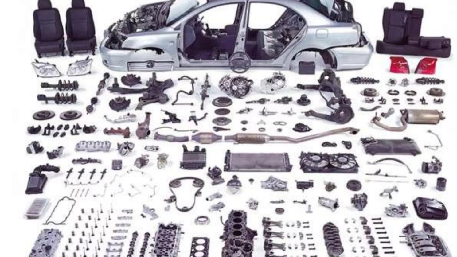 Get to know the types of spare parts used in the car