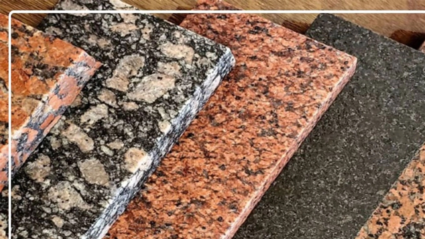 Examining granite and its structure
