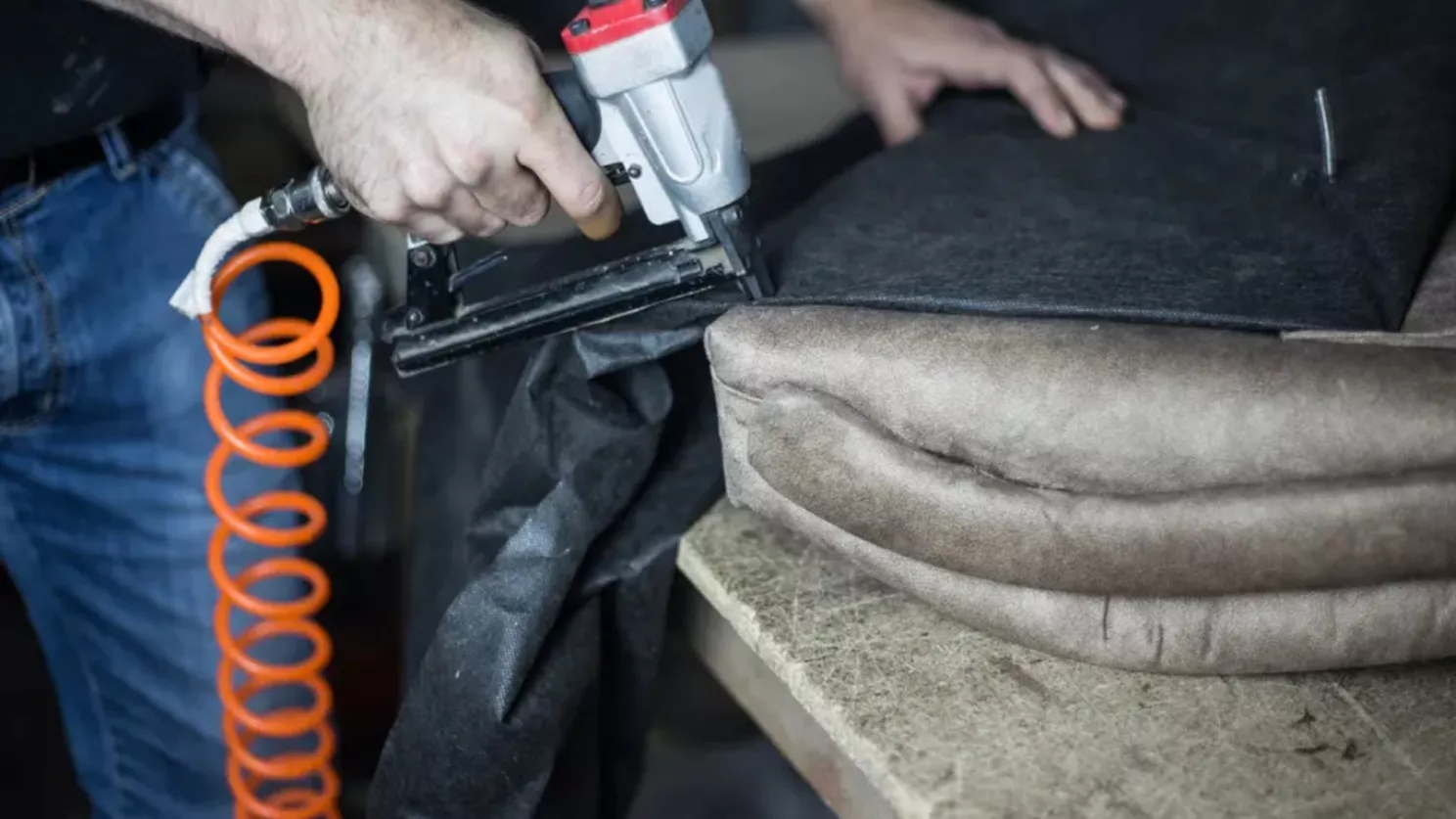 What tools are needed to make a sofa?