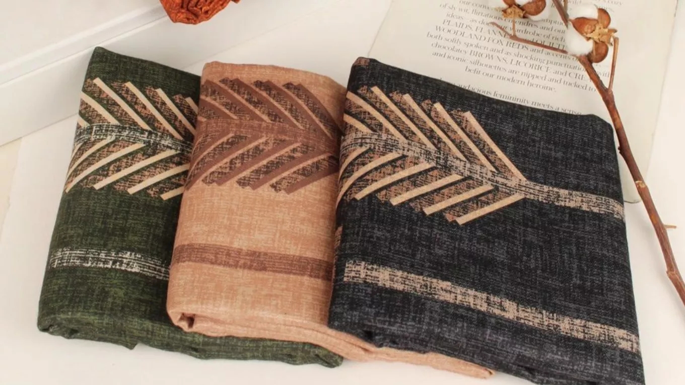 What are the types of shawls and scarves?