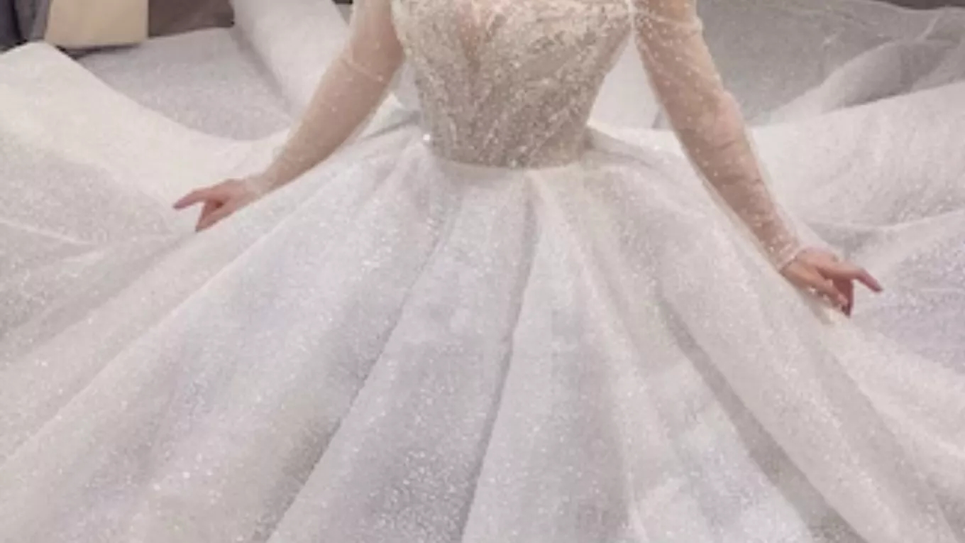 Types of wedding dresses based on the type of skirt