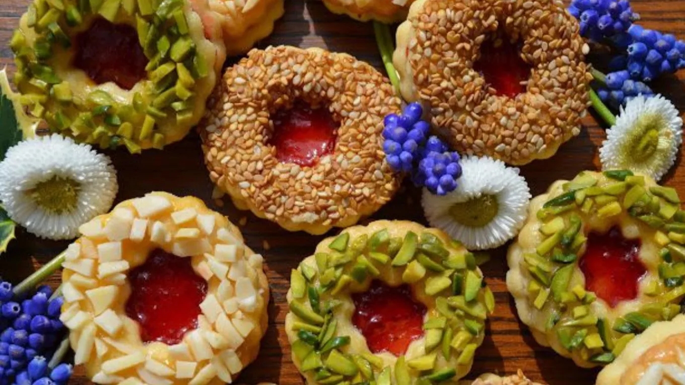 انواع شیرینی خشک