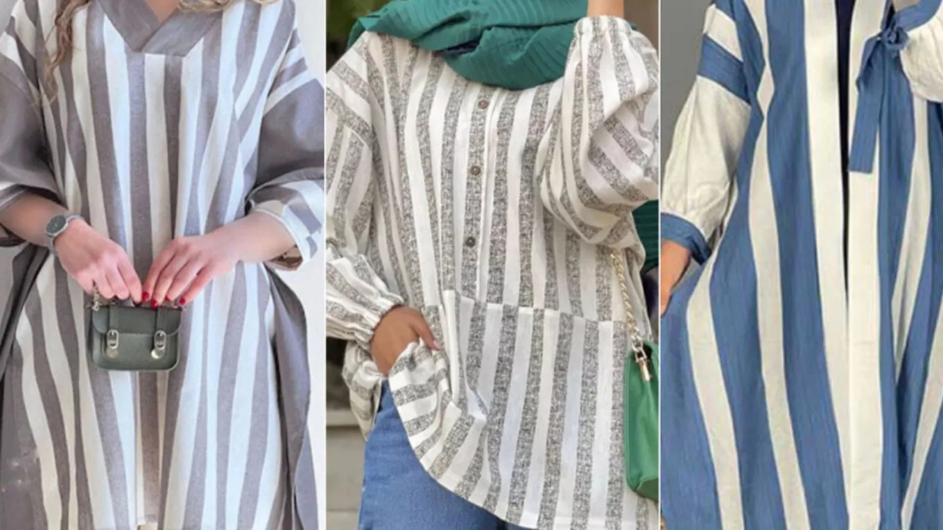 The secret of stylish style with striped clothes