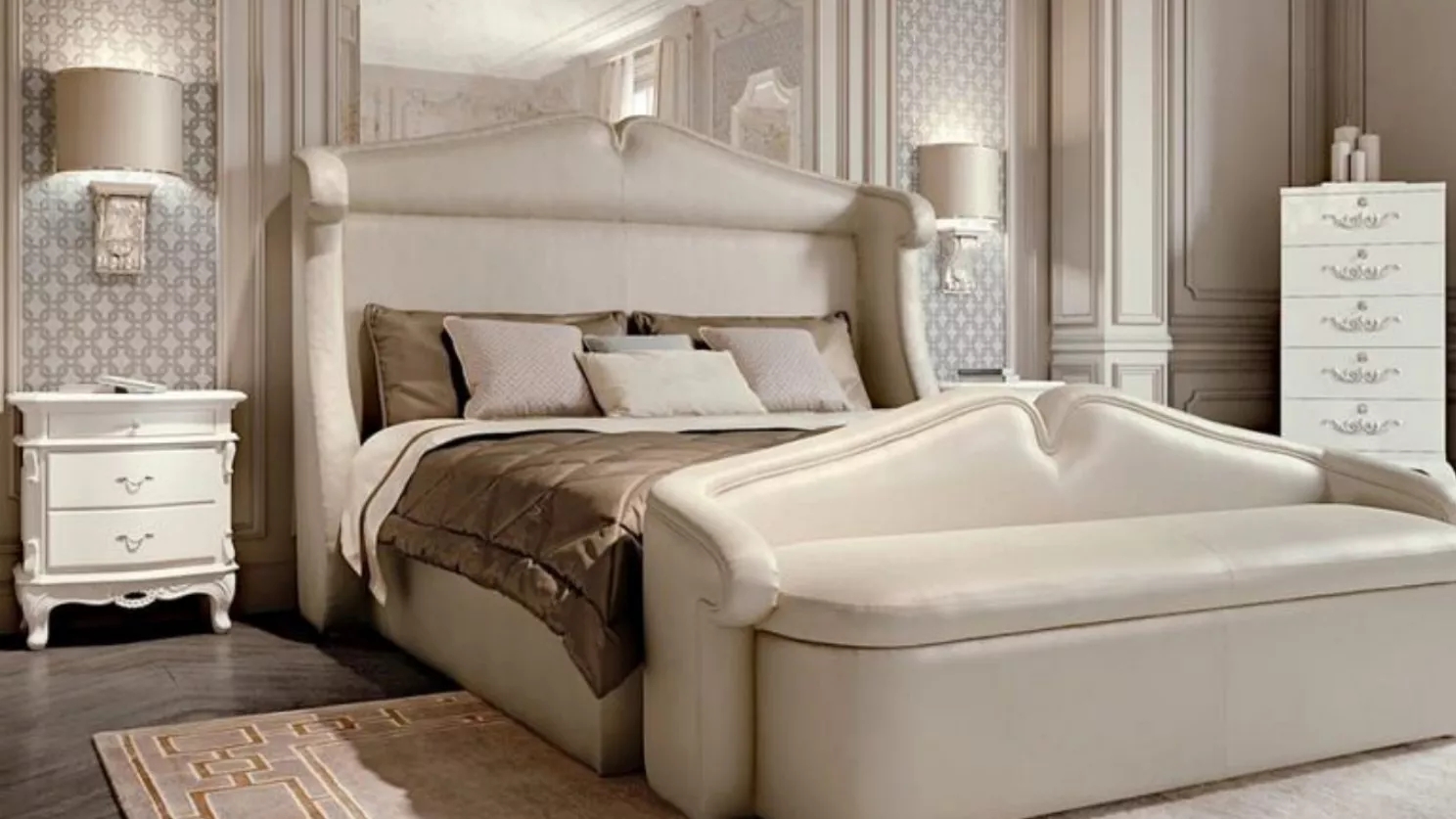Features of modern and sporty bedroom set