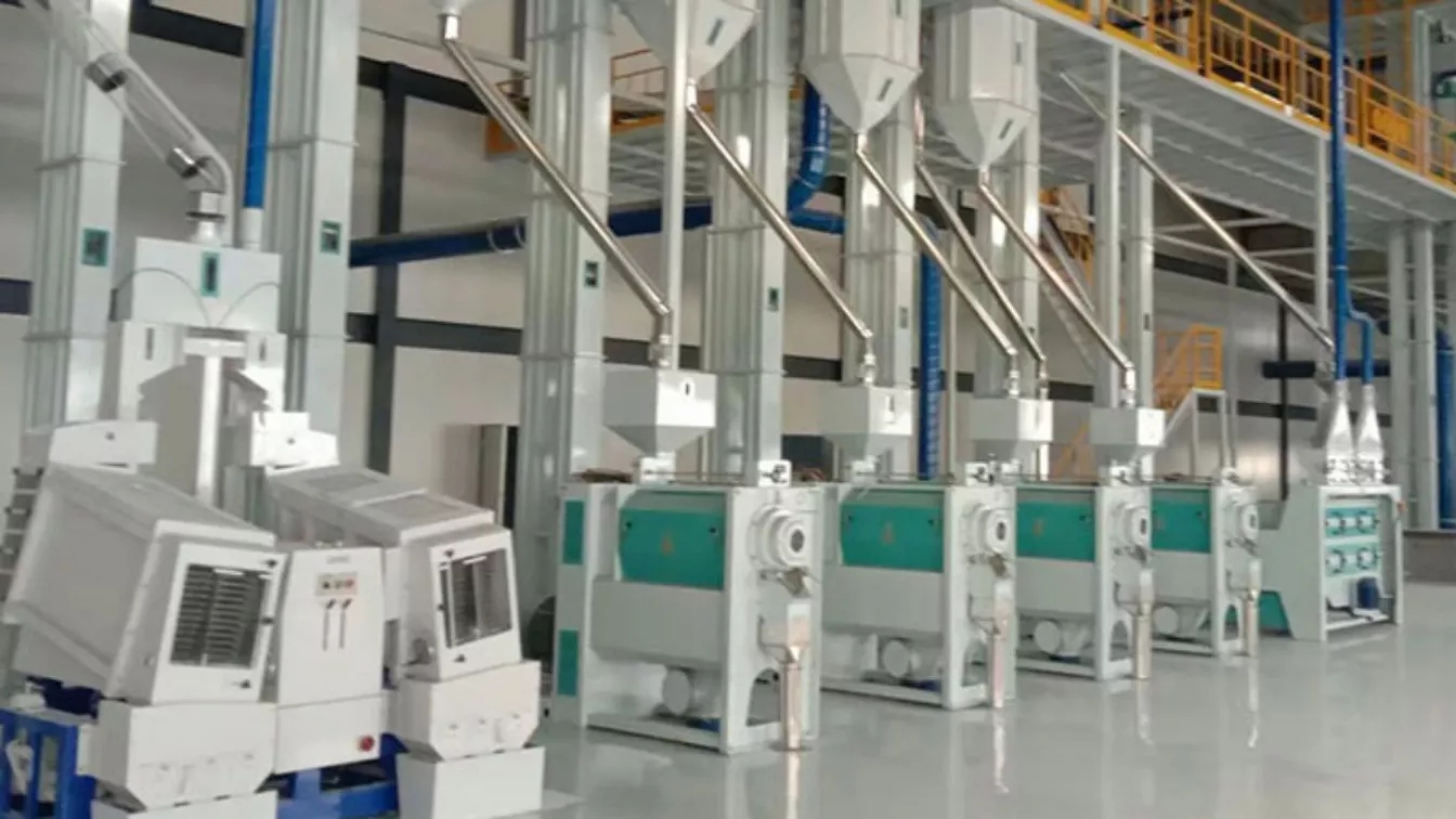 Required devices in the rice mill