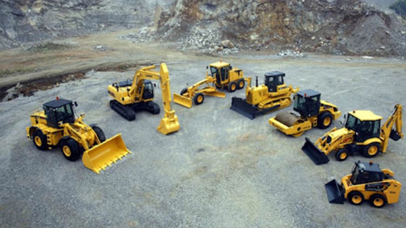 Types of road construction and construction machines and their applications