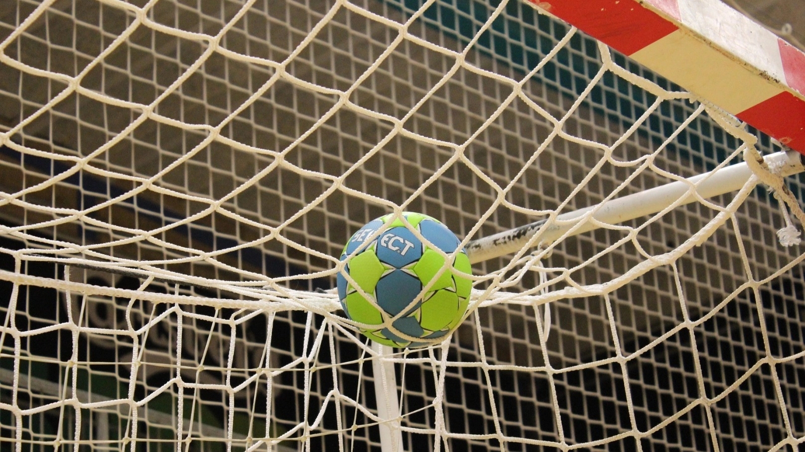 The size and dimensions of the soccer goal