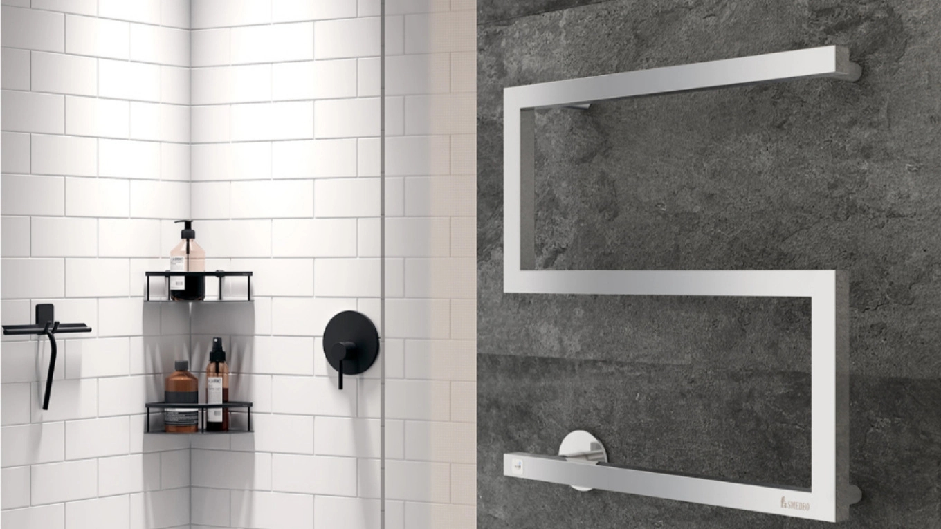 Decorative bathroom drying towel
