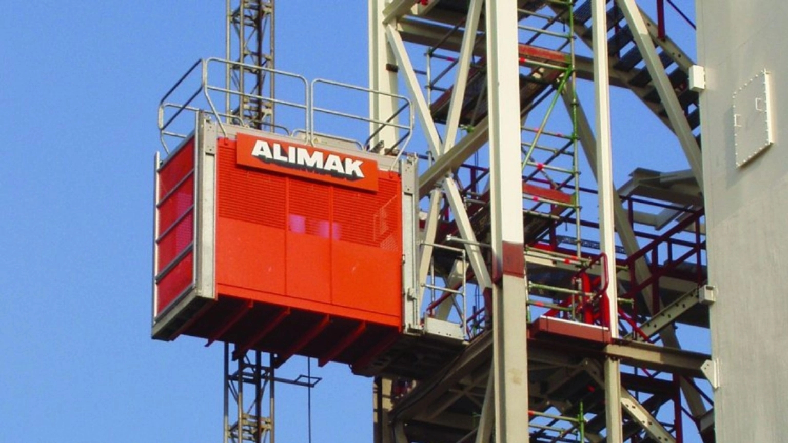 Alimak workshop elevator in different tonnage