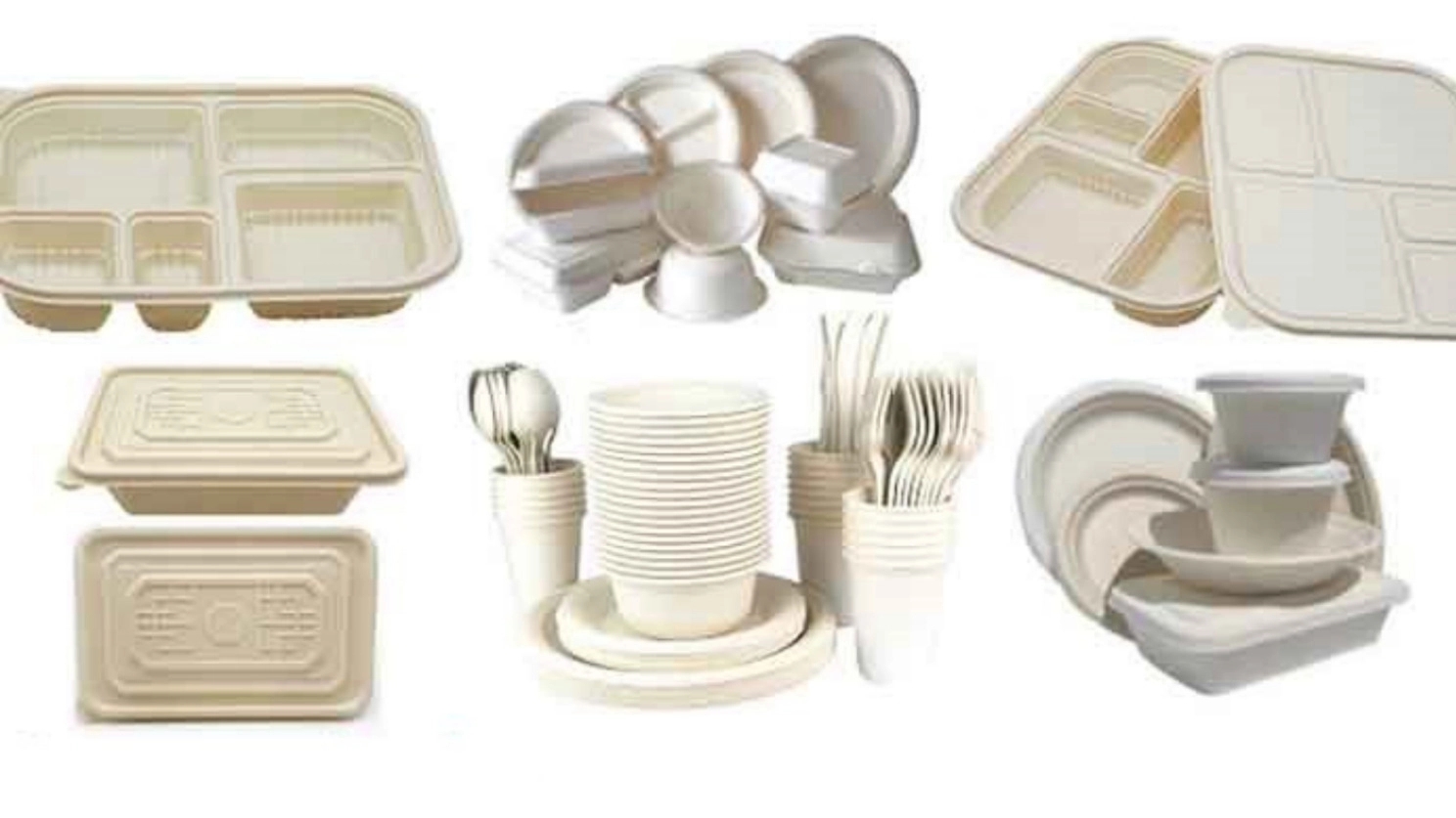 Material of disposable containers