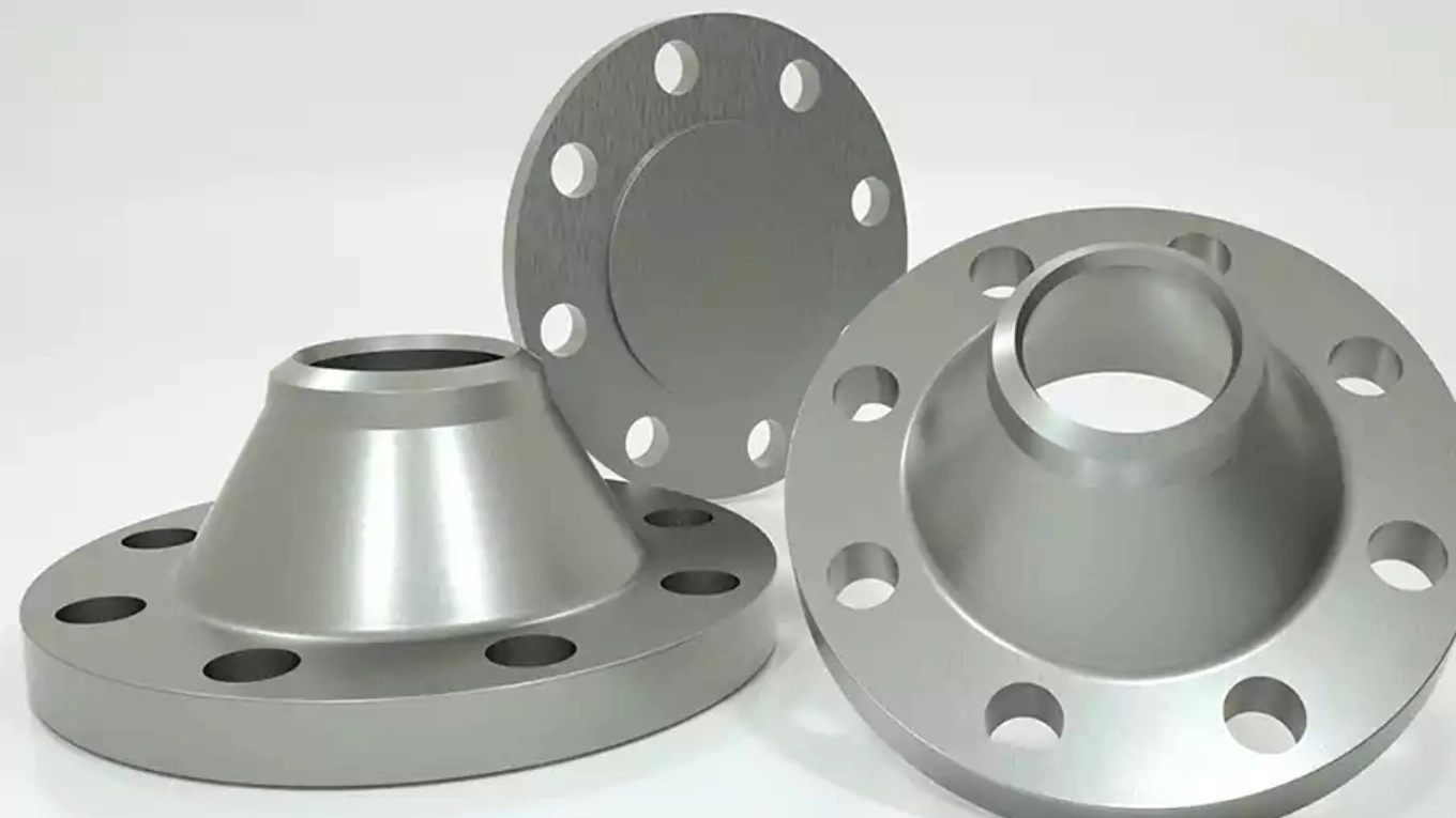 Classification of flanges based on the type of connection to the pipe