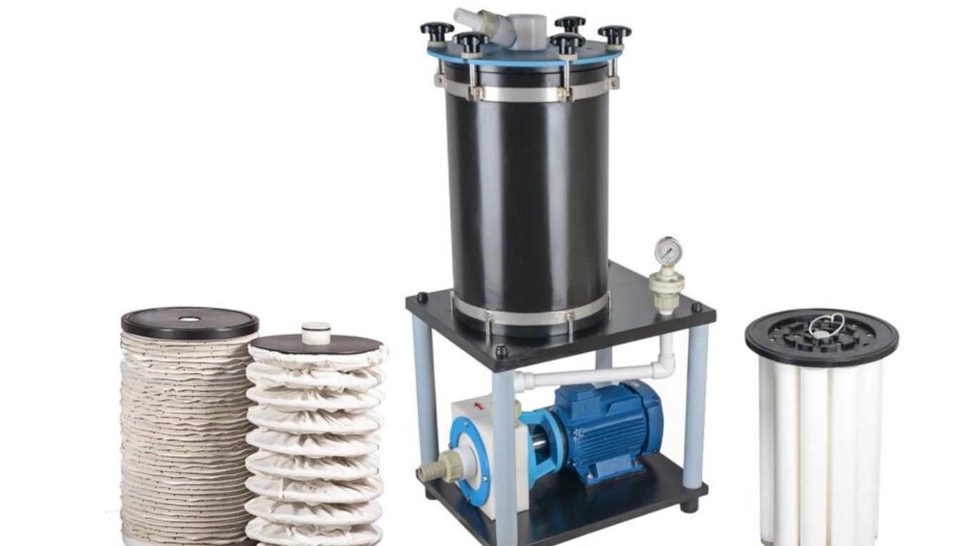 What is a filter press?