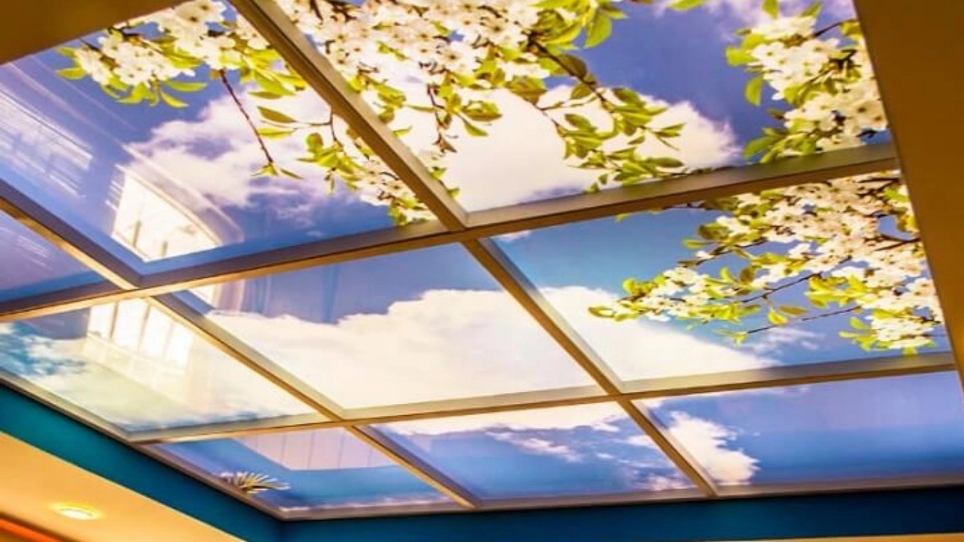 What is a stretch ceiling?