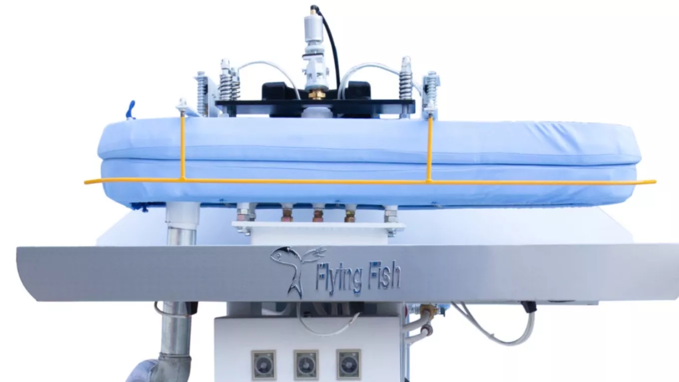 Laundry press machine and introduction of its components