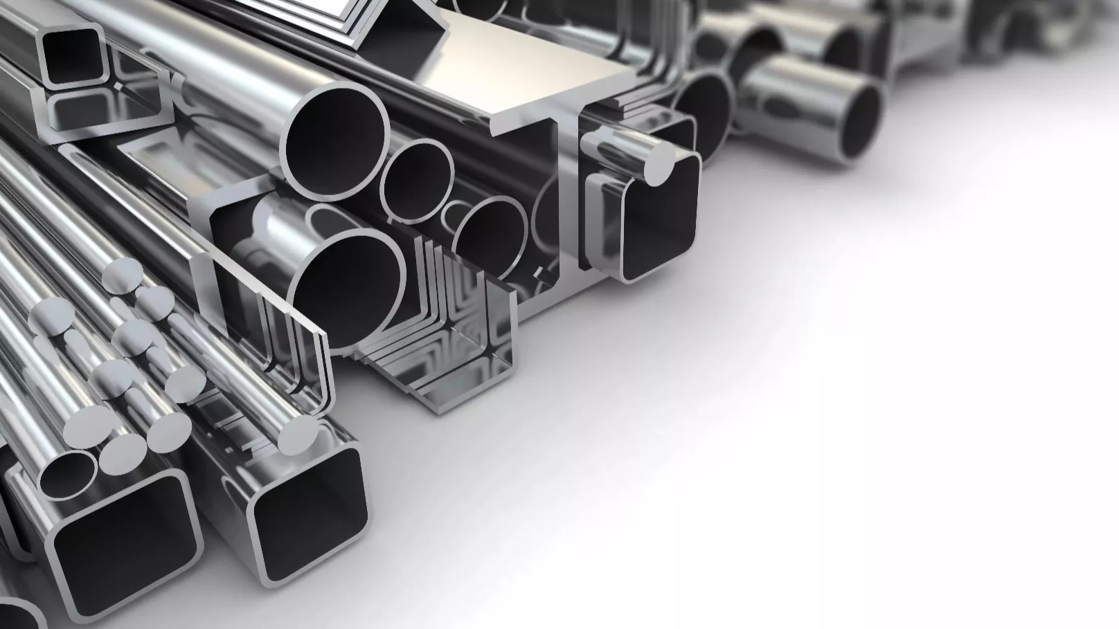What metals are mostly used to make household appliances?