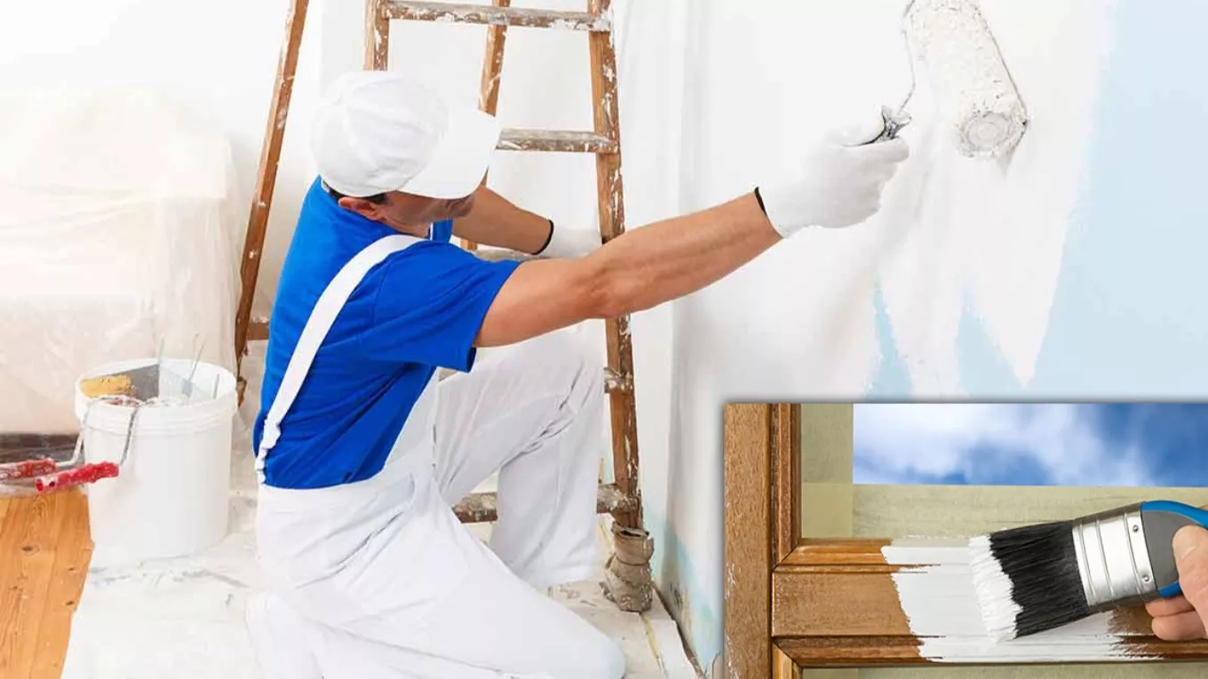 Types of building paintings