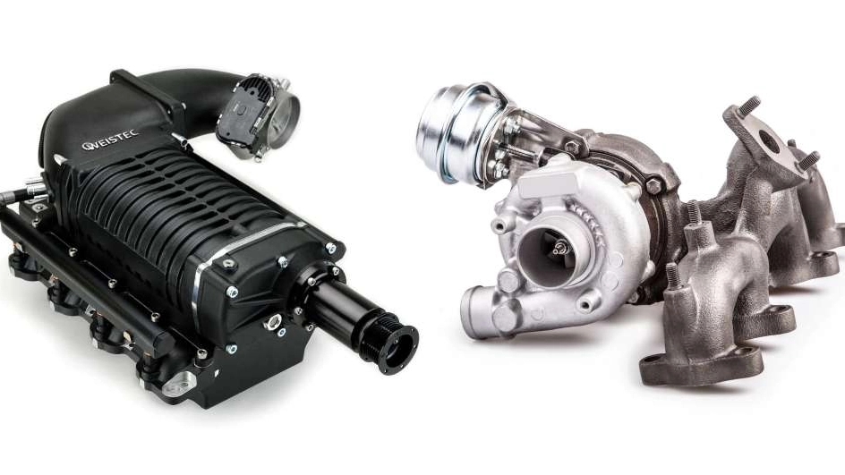 The difference between supercharger and turbocharger