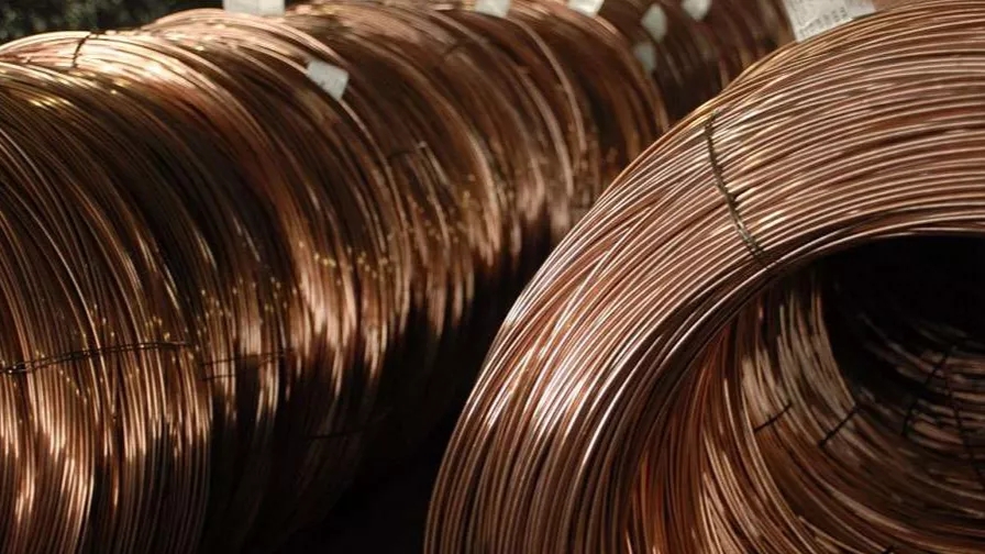 Golden brass wire