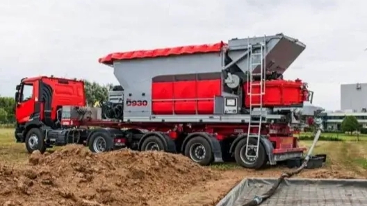 What are the tips for transporting concrete with a truck mixer?