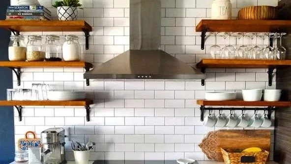 6 practical ideas for arranging a small kitchen without cabinets
