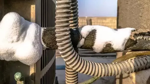 علت یخ زدن لوله های رفت و برگشت کولرگازی