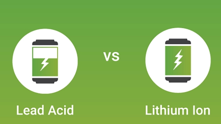 The difference between a lithium battery and an acid battery