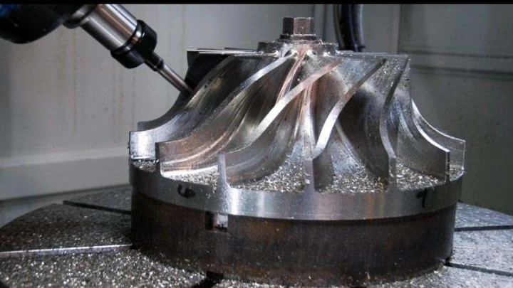CNC milling components