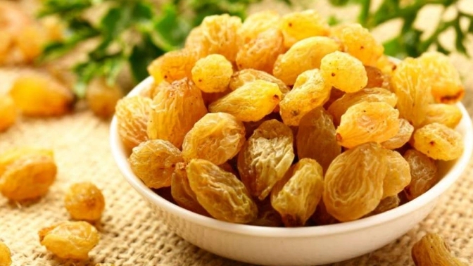 Properties of raisins