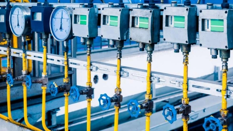 How does the gas supply system work?
