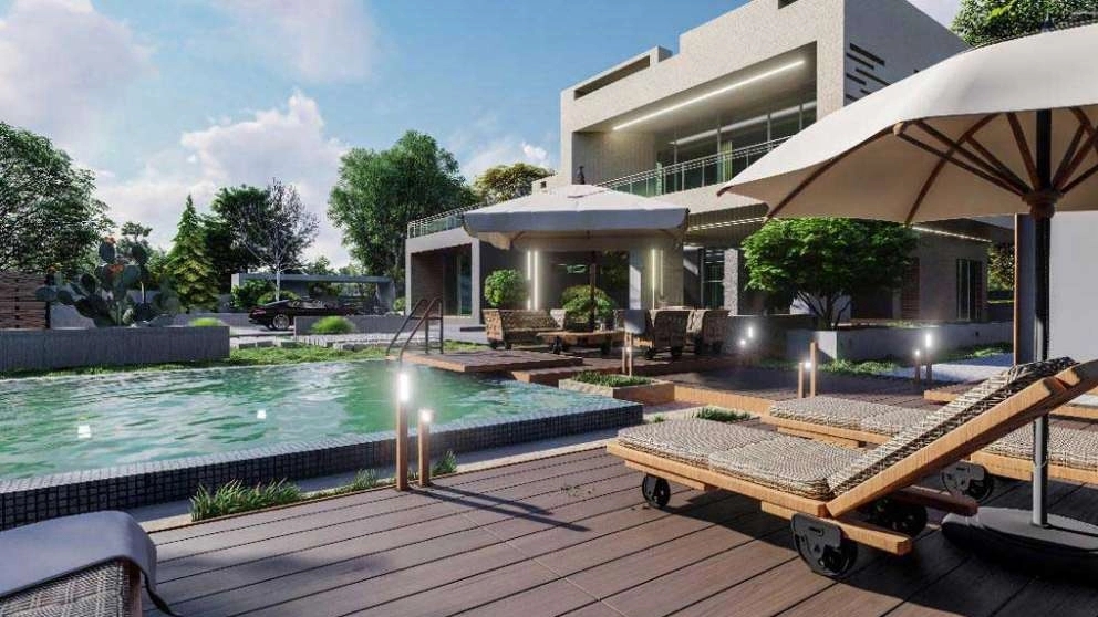 Villa bahçesi tesislerinde önemli ve temel faktörler