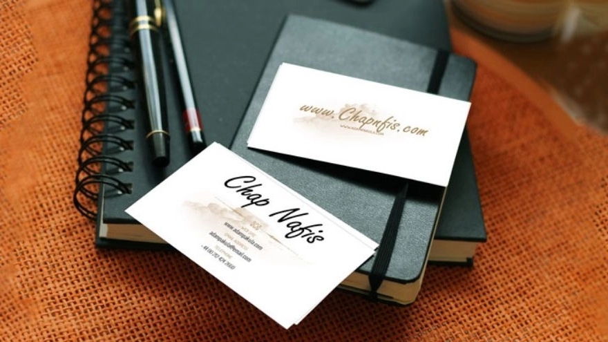 The effect of business cards in advertising