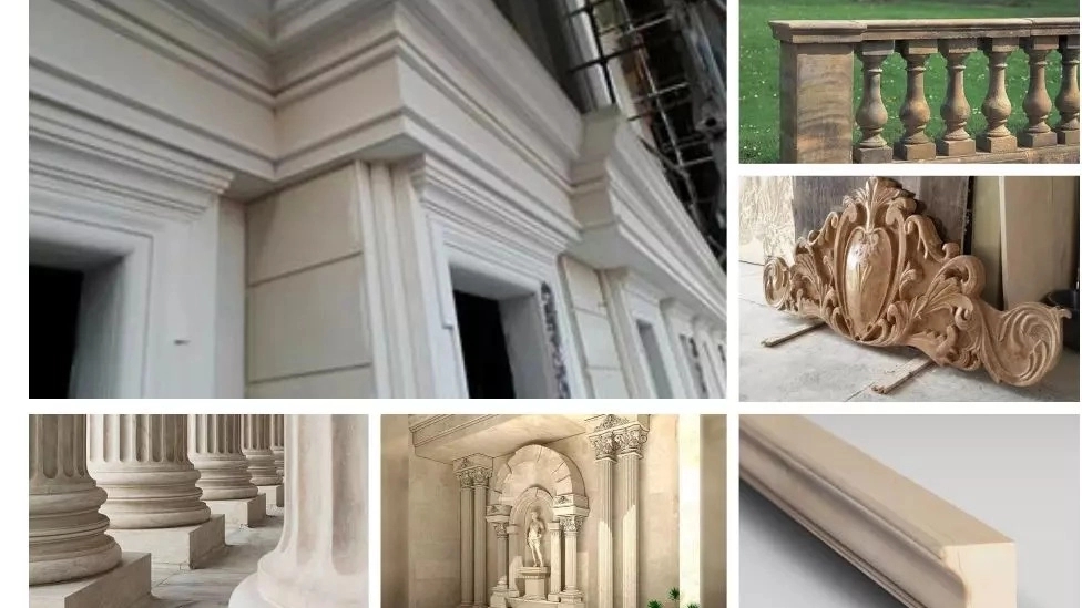 Introduction of stone Roman facade tools