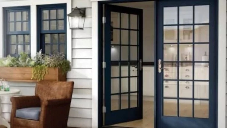 What are UPVC double glazed French doors and windows?