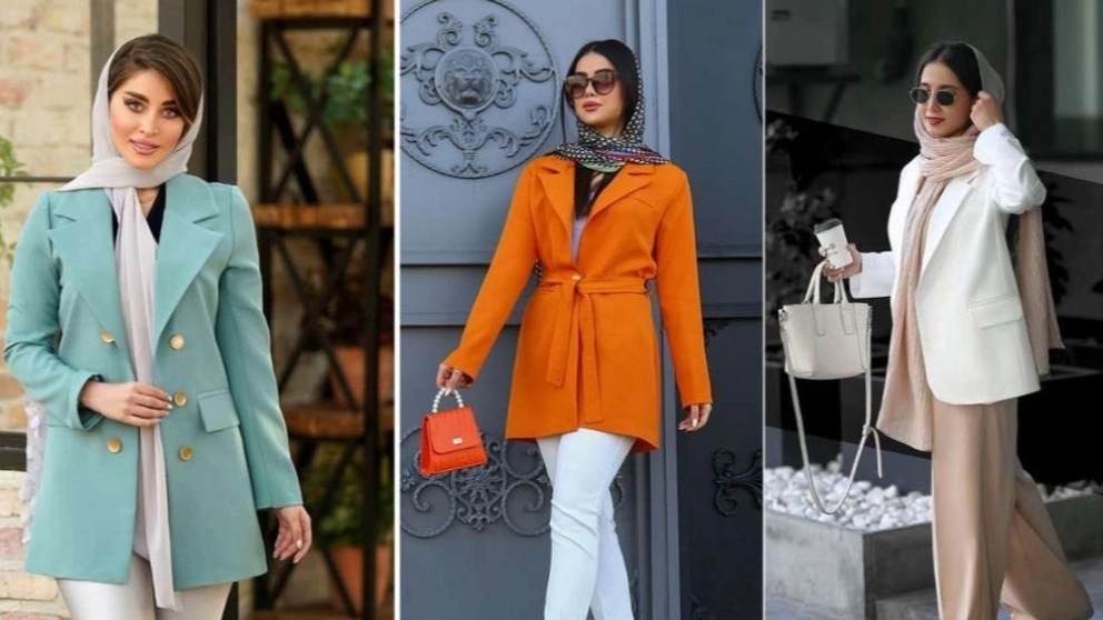All kinds of coats and jackets