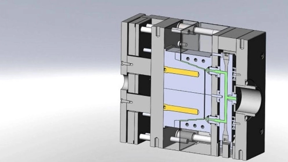 What are the components of plastic injection mold?