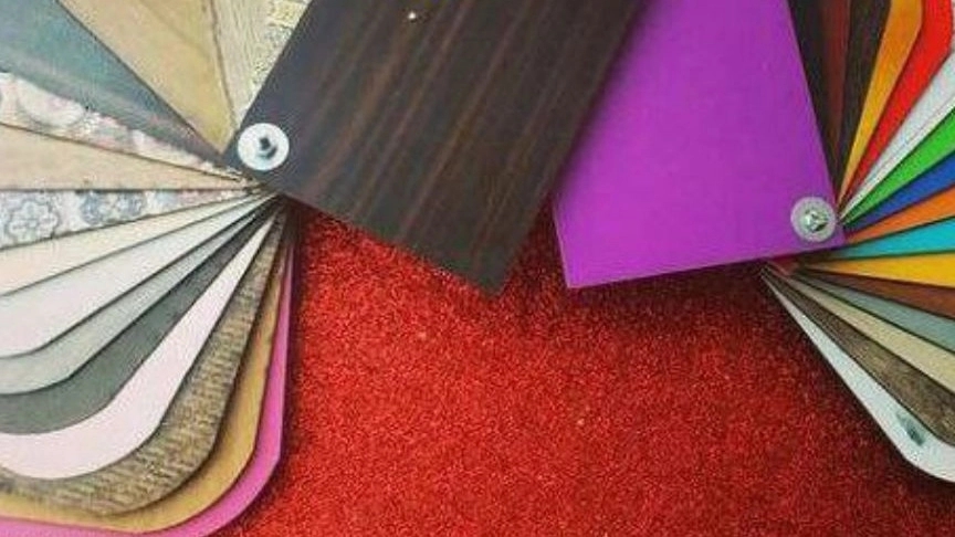 Available designs and colors in the workshop