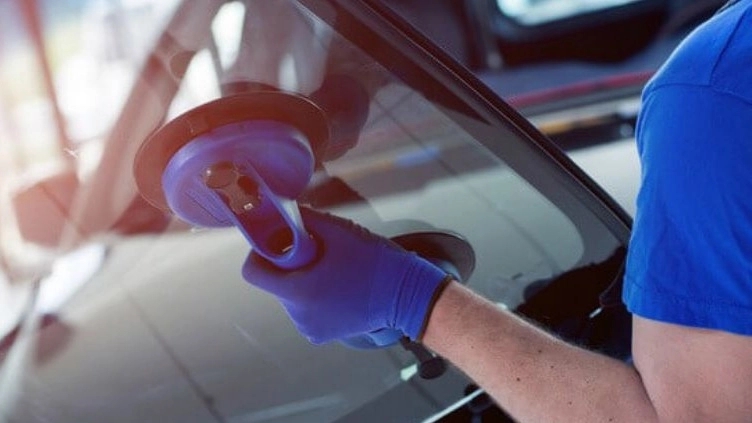What is the material of car glass?