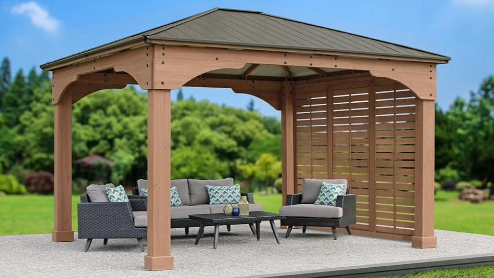 Important points in the construction of wooden pavilions