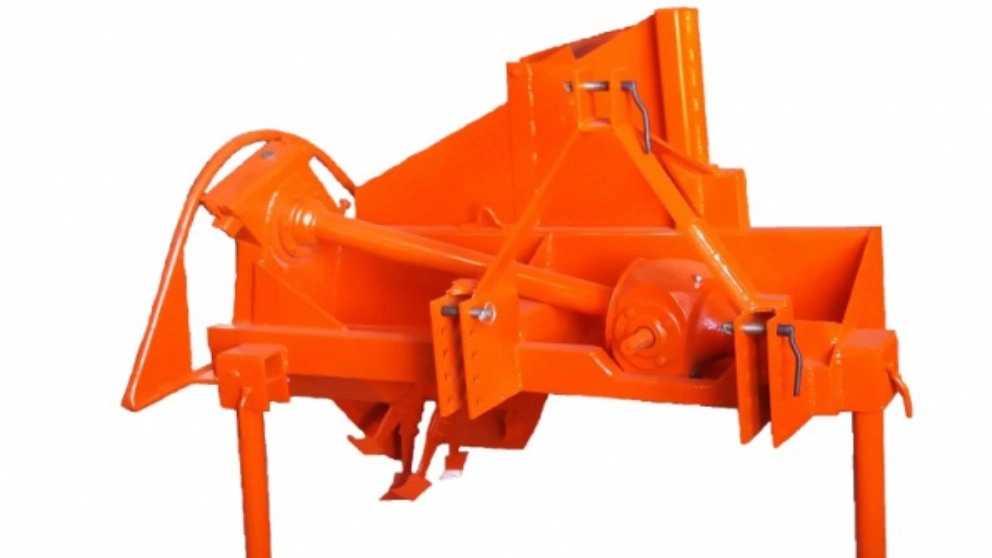 What is a trencher behind a tractor and what is its use?