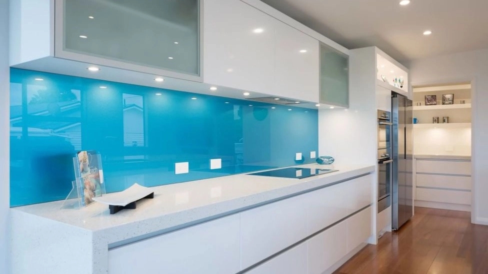What is the application of Lacobel glass?