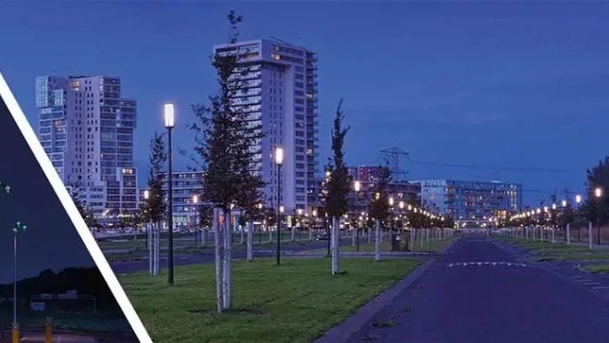Akıllı sokak aydınlatması