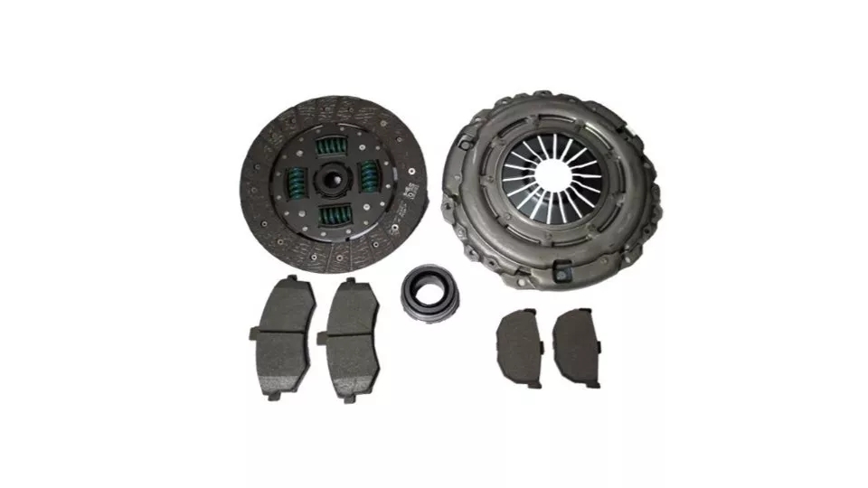 What is the function of the clutch bearing?