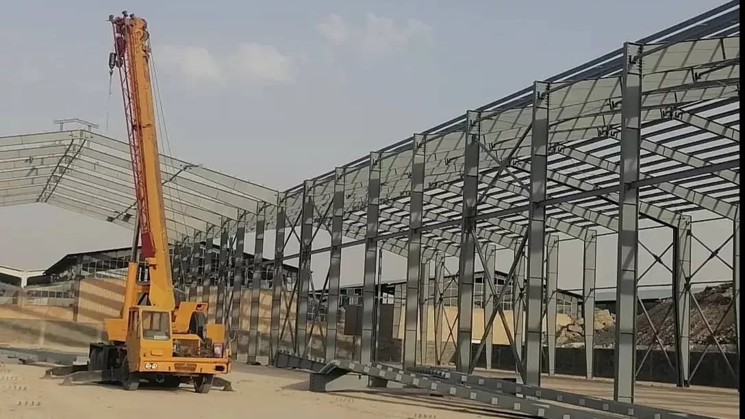 Metal dynamic industrial sheds in Tehran