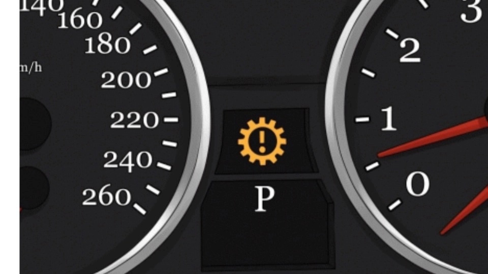 What is a gearbox warning light?