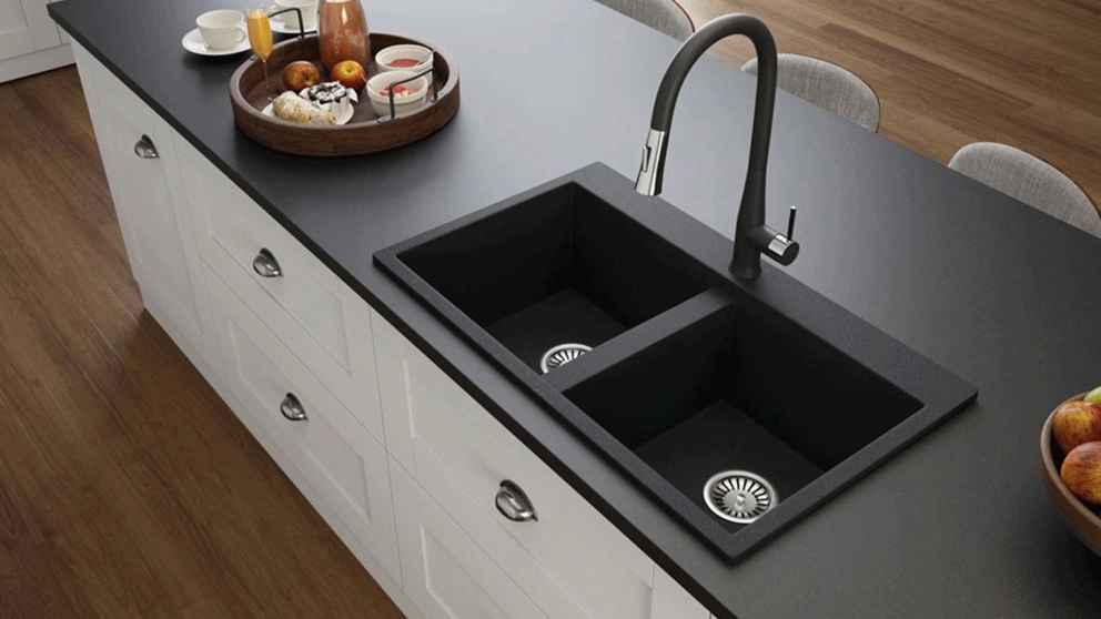 What you need to know about black granite sink!
