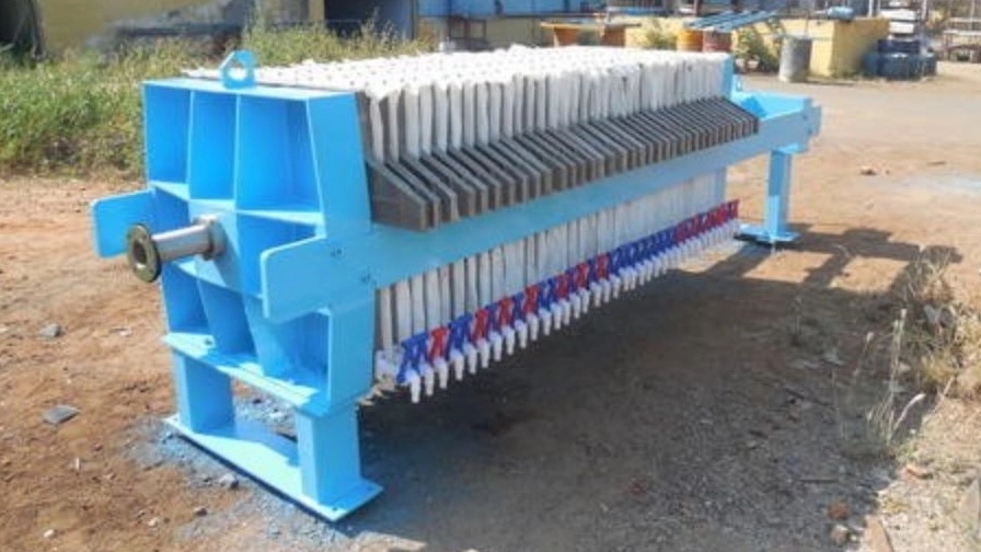 What is a filter press?