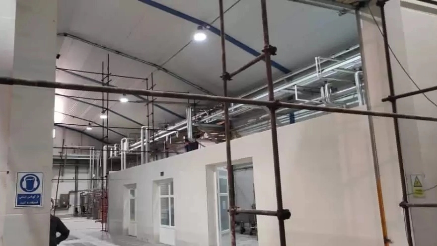 How to install a sandwich panel