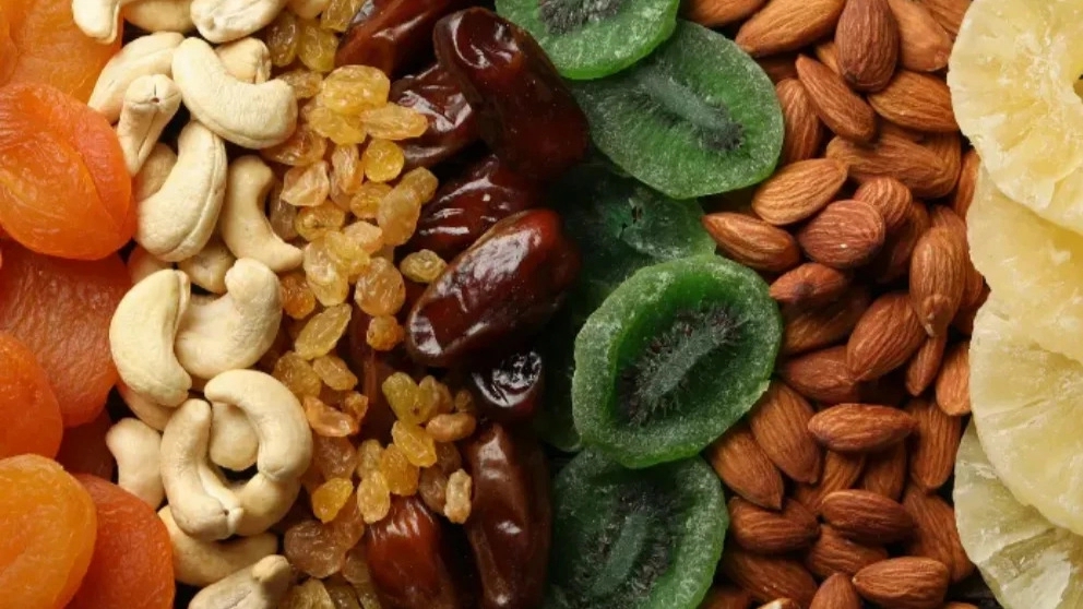 What are the list of dried fruit products?