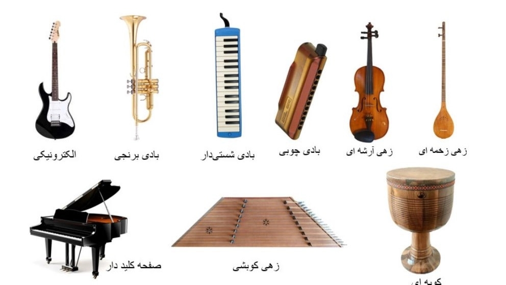 Introduction of various musical instruments
